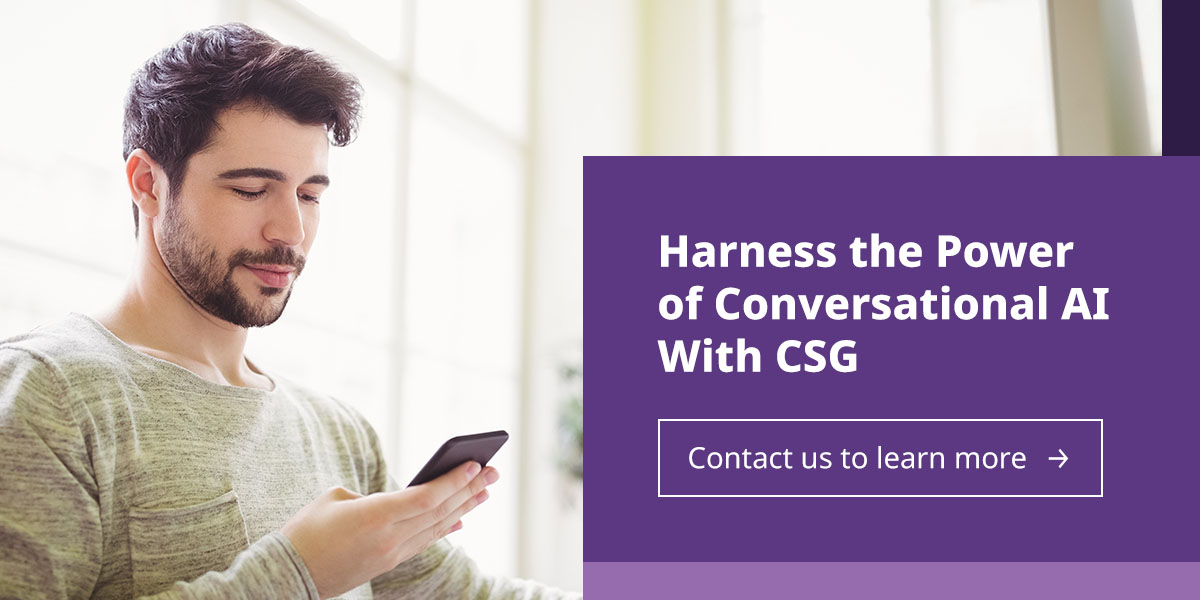 contact us to learn more about conversational ai