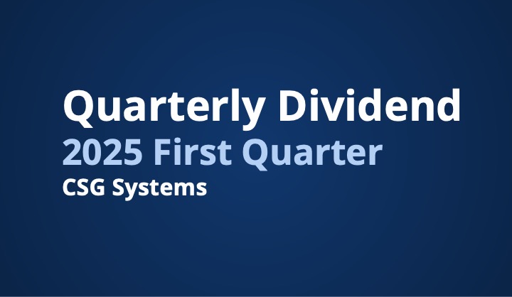 CSG Systems International Approves Quarterly Dividend