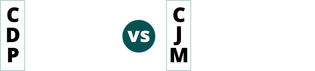 CDP vs CJM