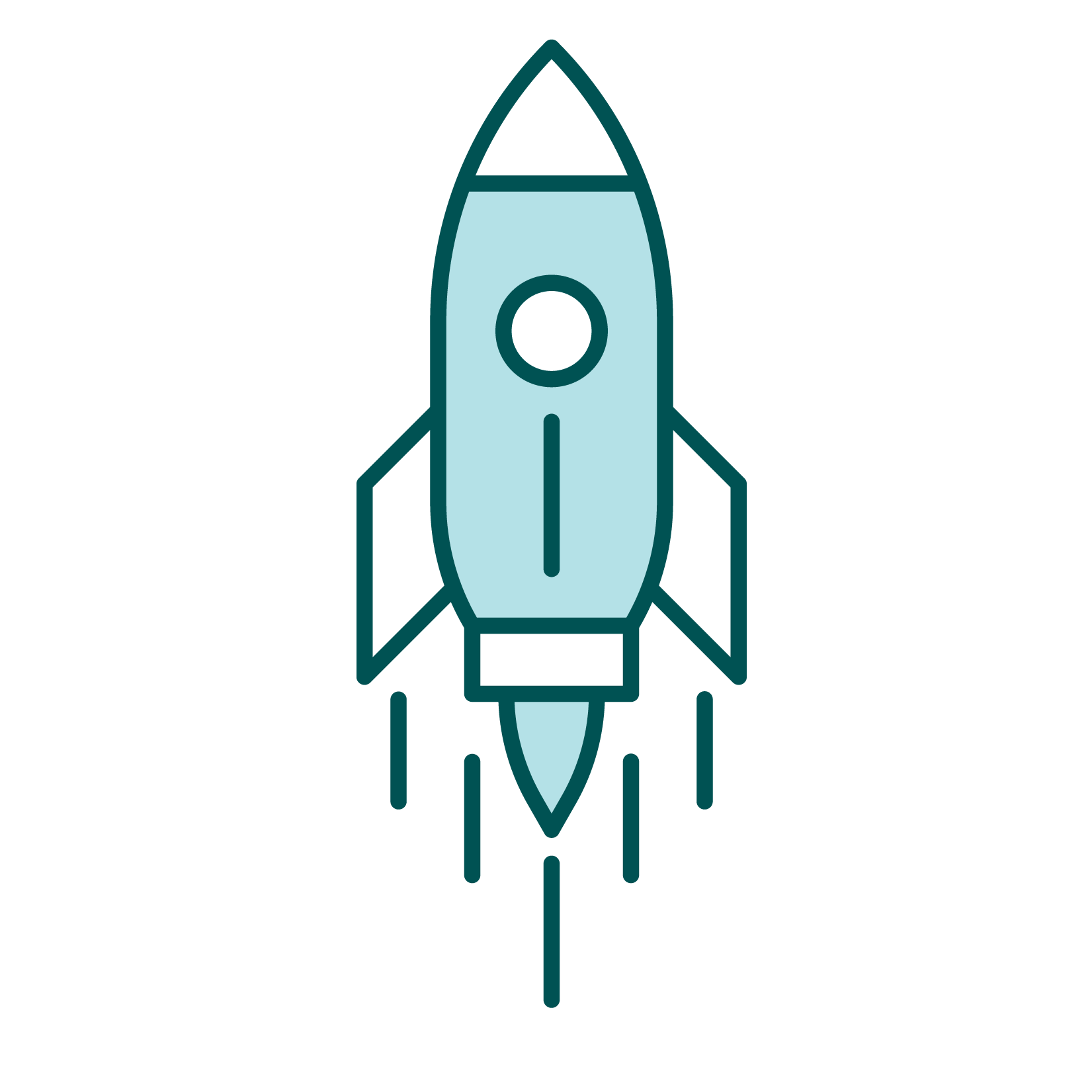 Green Launch Icon