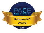 'PACE ACX Virtual Technovation Award 2020' badge