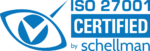 ISO 27001 Certified by Schellman badge