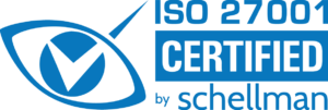 ISO 27001 Certified by Schellman badge